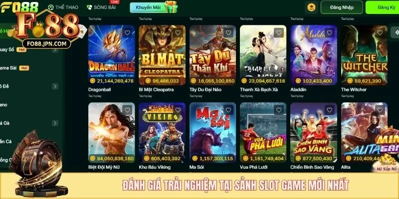 Đánh giá trải nghiệm tại sảnh slot game mới nhất